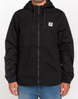 ELEMENT JACKET ALDER FLINT BLACK - The Drive Skateshop