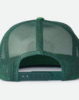 BRIXTON PARSONS HP MESH CAP SILVER PIN/WHITE - The Drive Skateshop