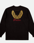BRIXTON TALON LONG SLEEVE BLACK