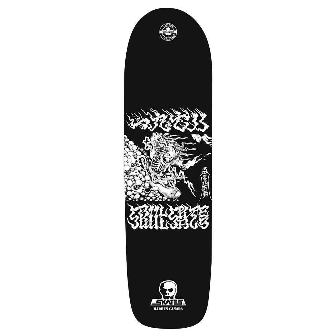 SKULL SKATES DECK SIXTY SIXX DOOM SLED (9.125")