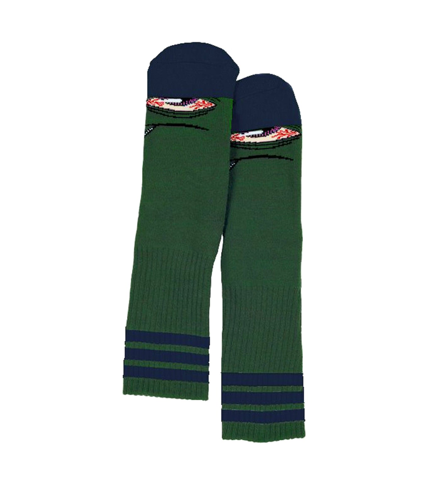 TOY MACHINE SOCKS STONER SECT FOREST - The Drive Skateboard Shop