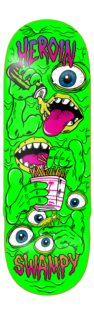 HEROIN DECK SWAMPY MUTATE OR DIE (10.2")