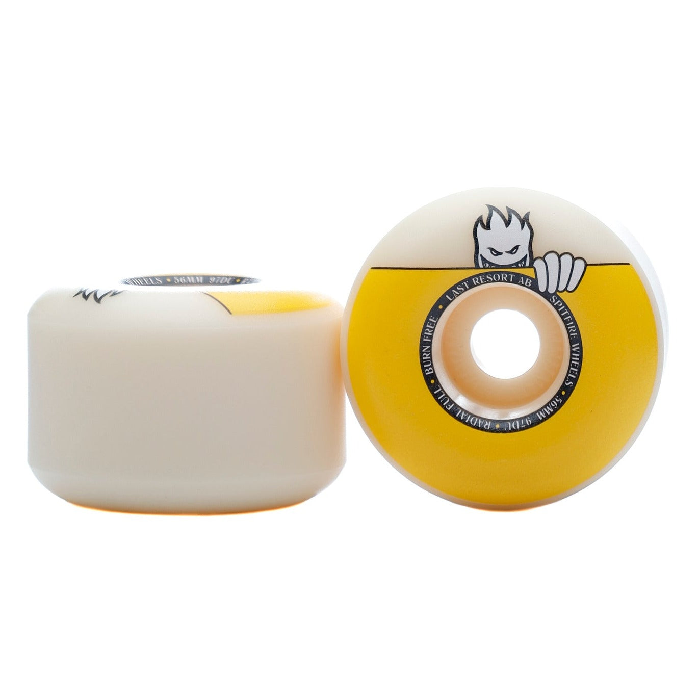 SPITFIRE WHEELS X LAST RESORT FORMULA FOUR RADIAL FULL 97A (56MM) - The Drive Skateshop