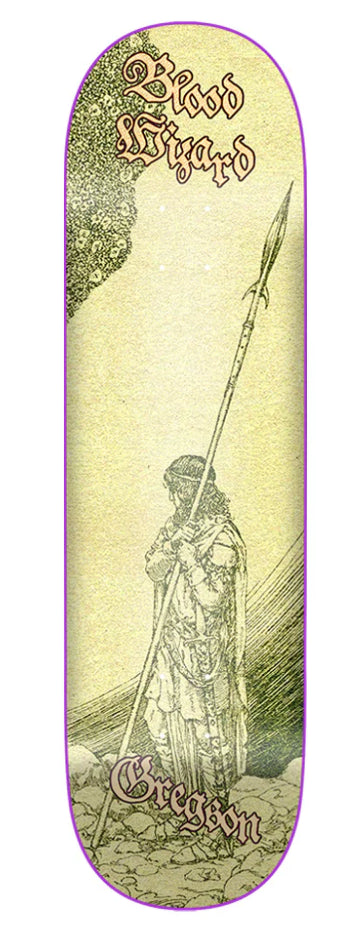 BLOOD WIZARD DECK GREGSON SAINT (8.6")