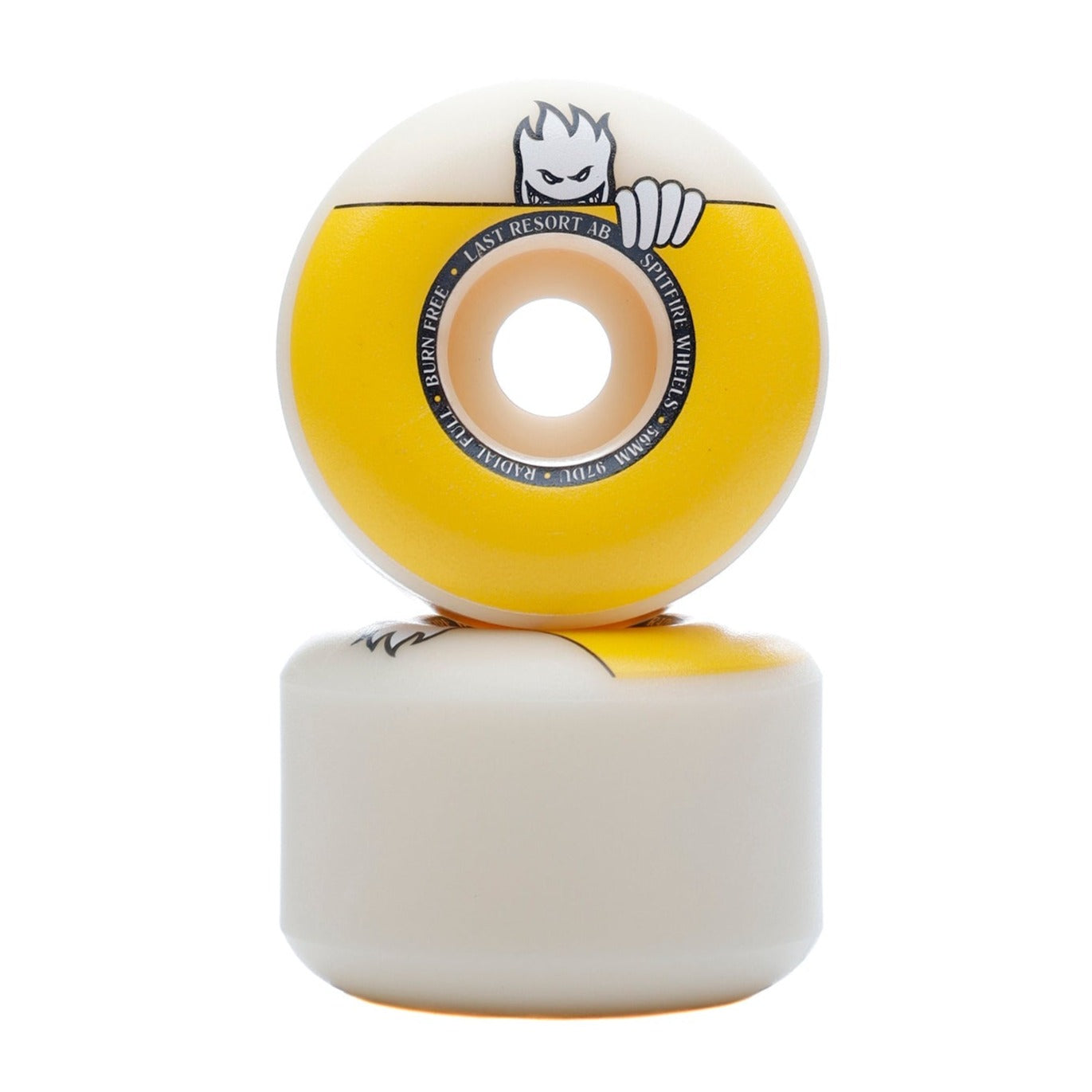 SPITFIRE WHEELS X LAST RESORT FORMULA FOUR RADIAL FULL 97A (56MM) - The Drive Skateshop