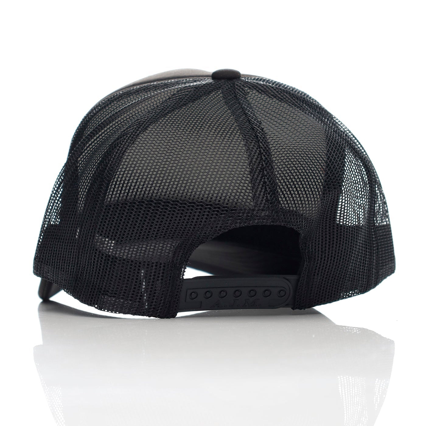 SKULL SKATES FOAM MESH LOGO TRUCKER SNAPBACK BLACK/BLACK - The Drive Skateboard Shop