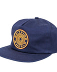 SPITFIRE CLASSIC 87 SWIRL PATCH SNAPBACK NAVY/ORANGE - The Drive Skateshop