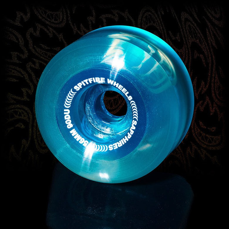 SPITFIRE SAPHIRES BLUE 90DU (56MM) - The Drive Skateshop