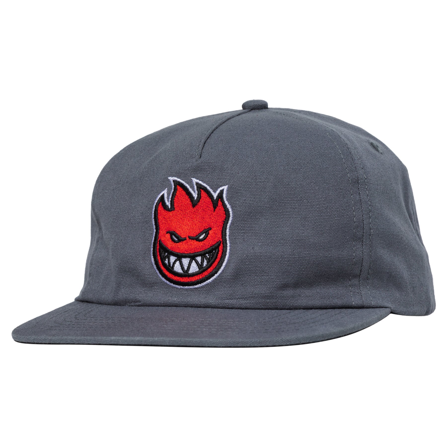 SPITFIRE BIGHEAD FILL SNAPBACK CHARCOAL/RED - The Drive Skateboard Shop