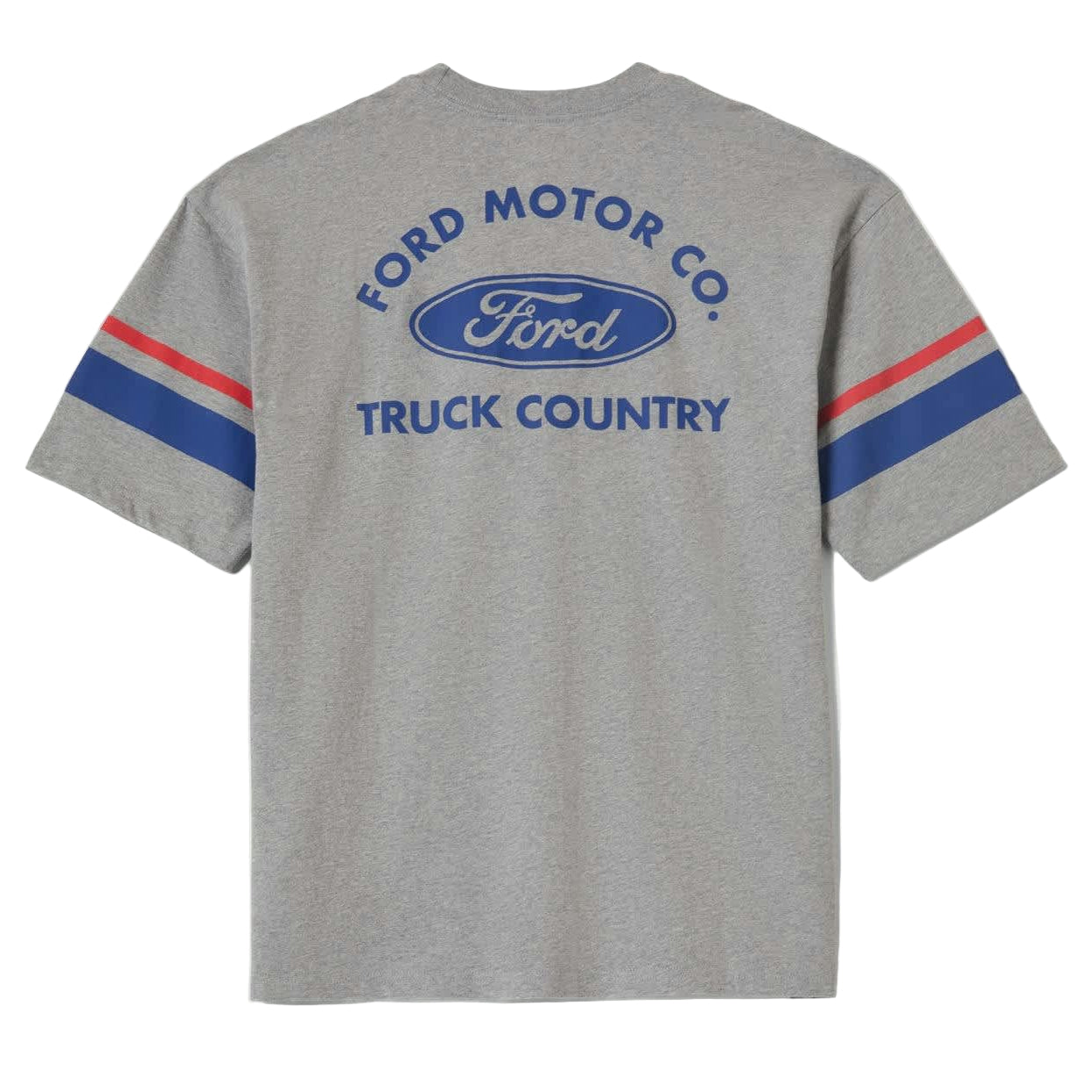 BRIXTON X FORD COUNTRY JERSEY HEATHER GREY
