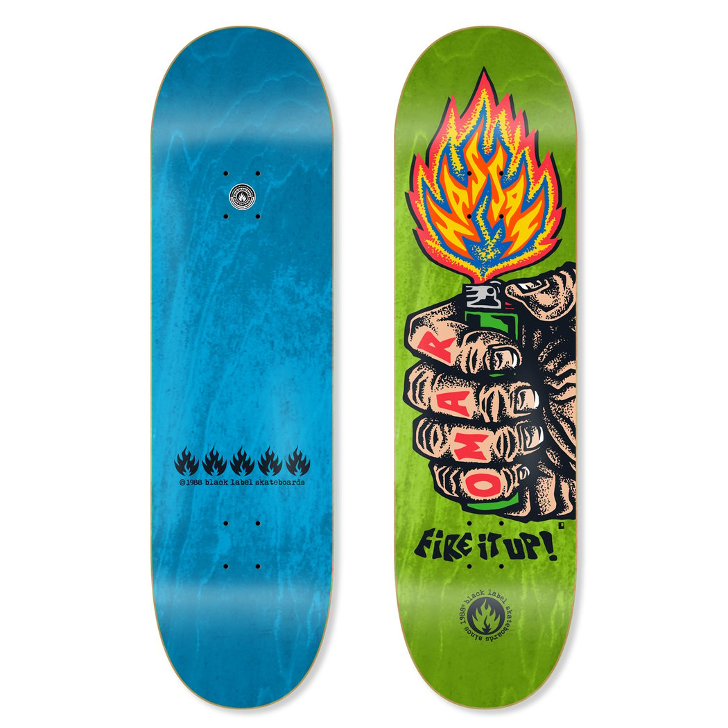 BLACK LABEL DECK HASSAN FIRE IT UP (8.5")