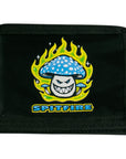 SPITFIRE MUSHROOM BIGHEAD WALLET BLACK/YELLOW - The Drive Skateboard Shop