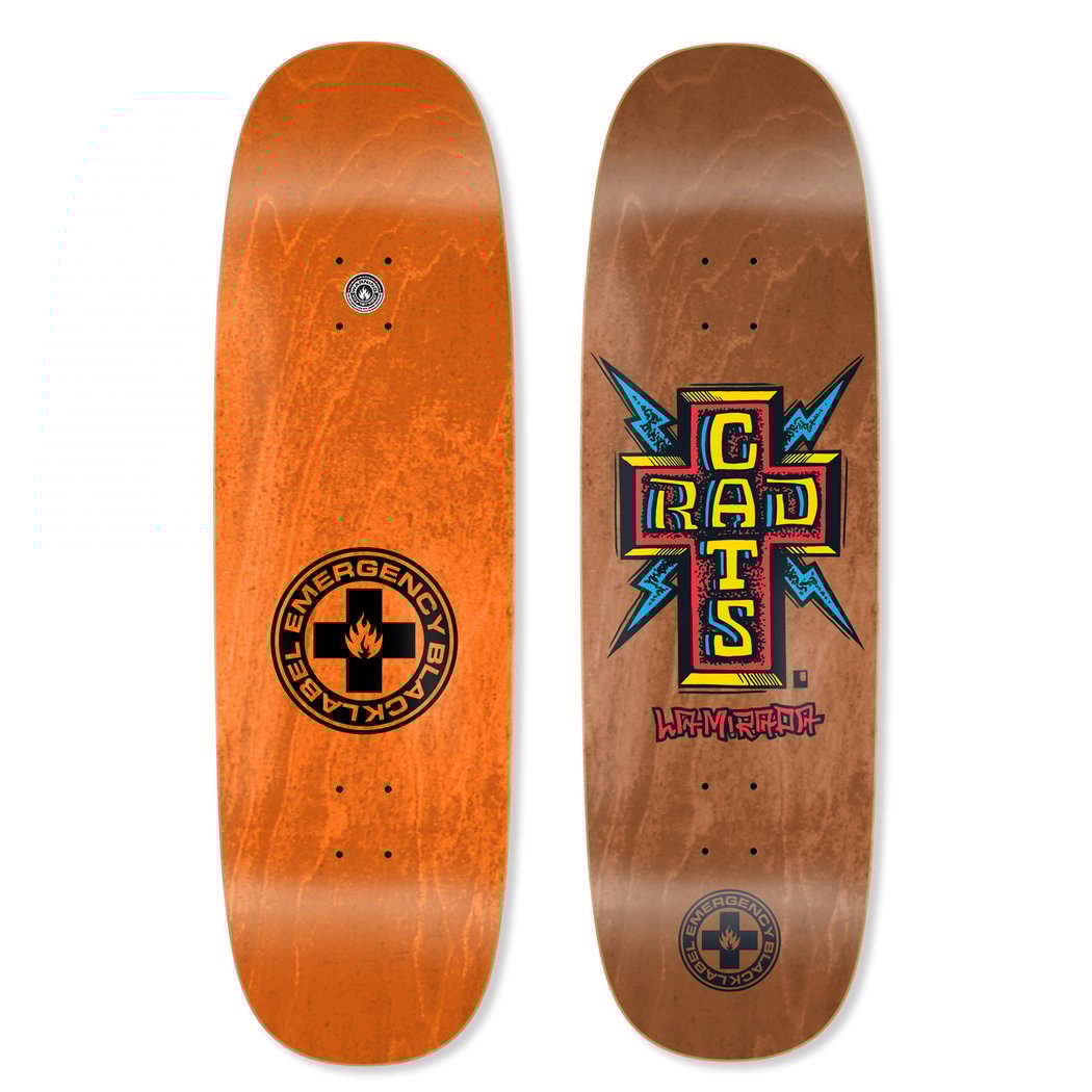 BLACK LABEL DECK RADCATS TUGBOAT SHAPE (9.5") - The Drive Skateboard Shop