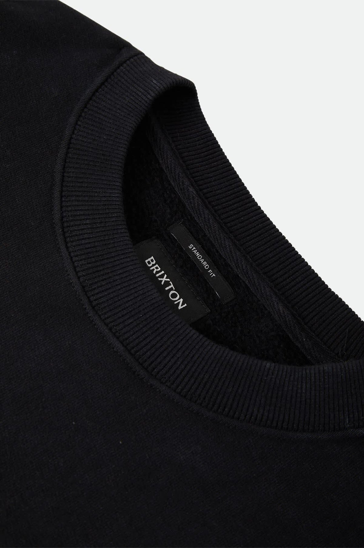 BRIXTON BASELINE CREW FLEECE BLACK