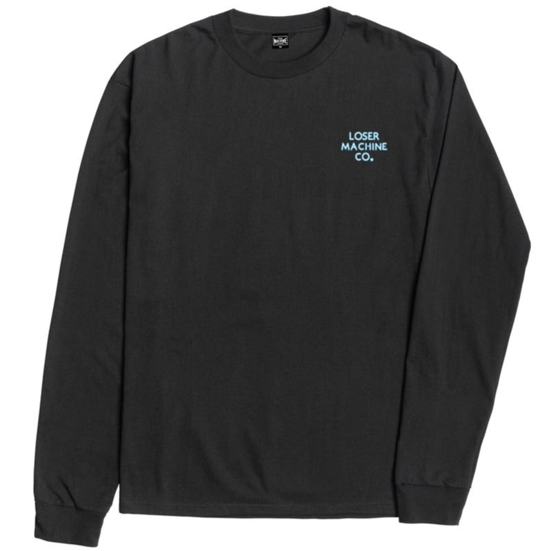 LOSER MACHINE NEON-DESTROYS CREW BLACK - The Drive Skateshop