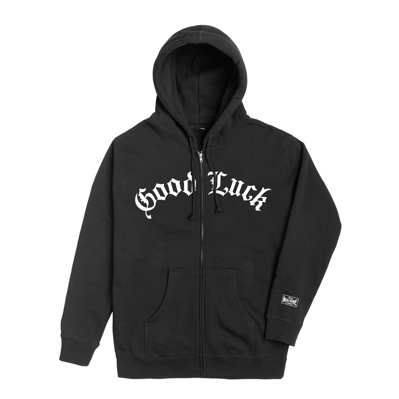 LOSER MACHINE LUCKY BREAK ZIP HOOD BLACK