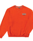 LOSER MACHINE NEW OG MOISTURE WICKING CREW ORANGE