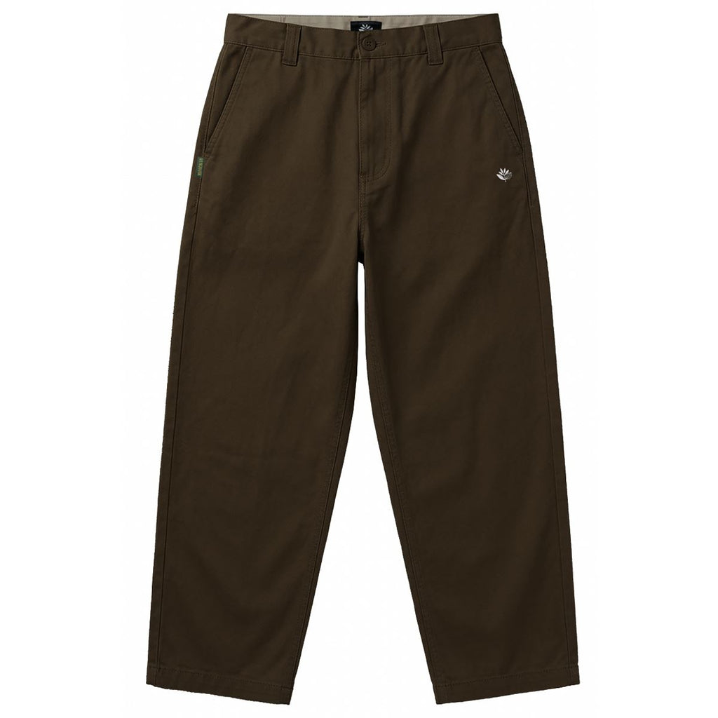 MAGENTA STAPLE PANTS BASLEINE CHOCOLATE