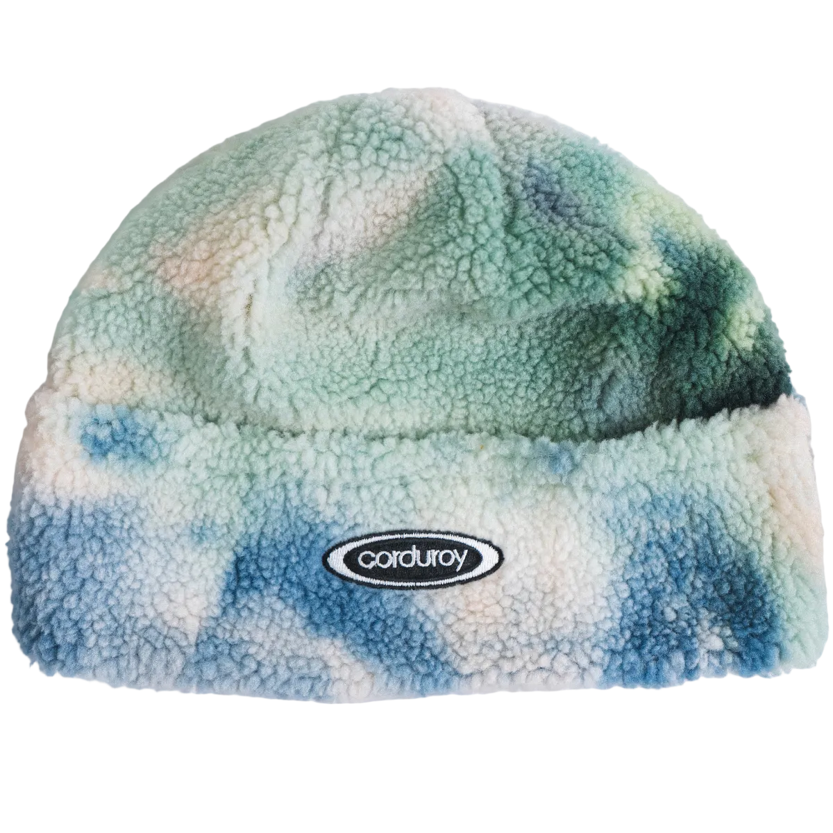CORDUROY BEANIE FLEECE BLUE JAY
