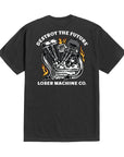 LOSER MACHINE CLUBHOUSE TEE BLACK