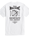 LOSER MACHINE SUPERSTITION TEE WHITE