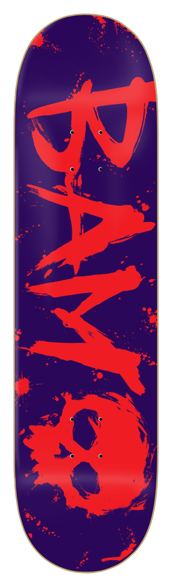 ZERO DECK BAM PURPLE BLOOD (8.25")