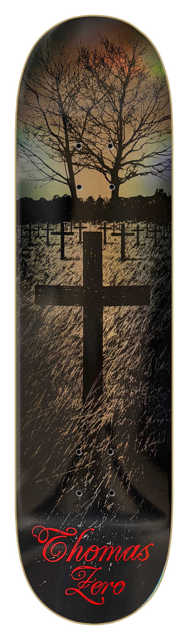 ZERO DECK THOMAS LIFE AND DEATH BRONZE IRIDESCENT (8.25")