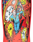 SANTA CRUZ X STRANGER THINGS DECK GRABKE MAX MELTING CLOCK (9.7")