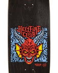 SANTA CRUZ X STRANGER THINGS DECK HELLFIRE CLUB FLAMES (9")