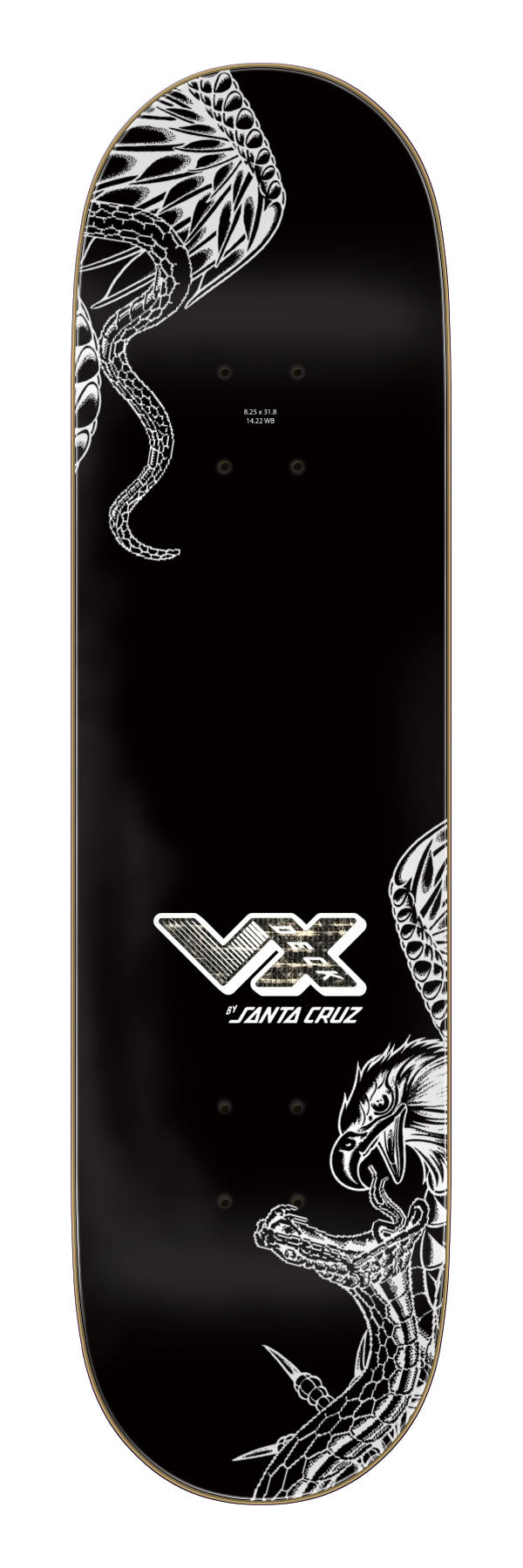 SANTA CRUZ DECK VX TECHNOLOGY MCCOY BATTLE TWIN (8.25") - The Drive Skateboard Shop