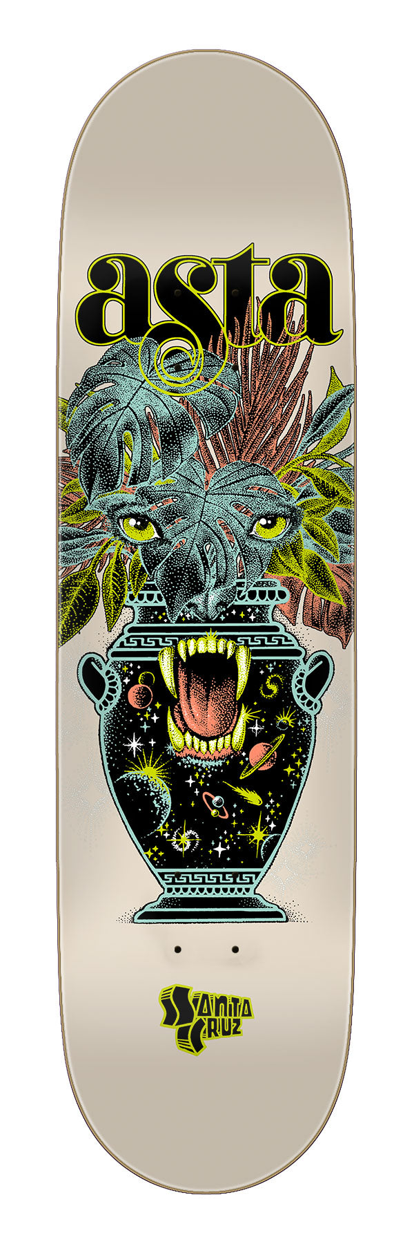 SANTA CRUZ DECK ASTA COSMIC EYES TWIN (8.2")