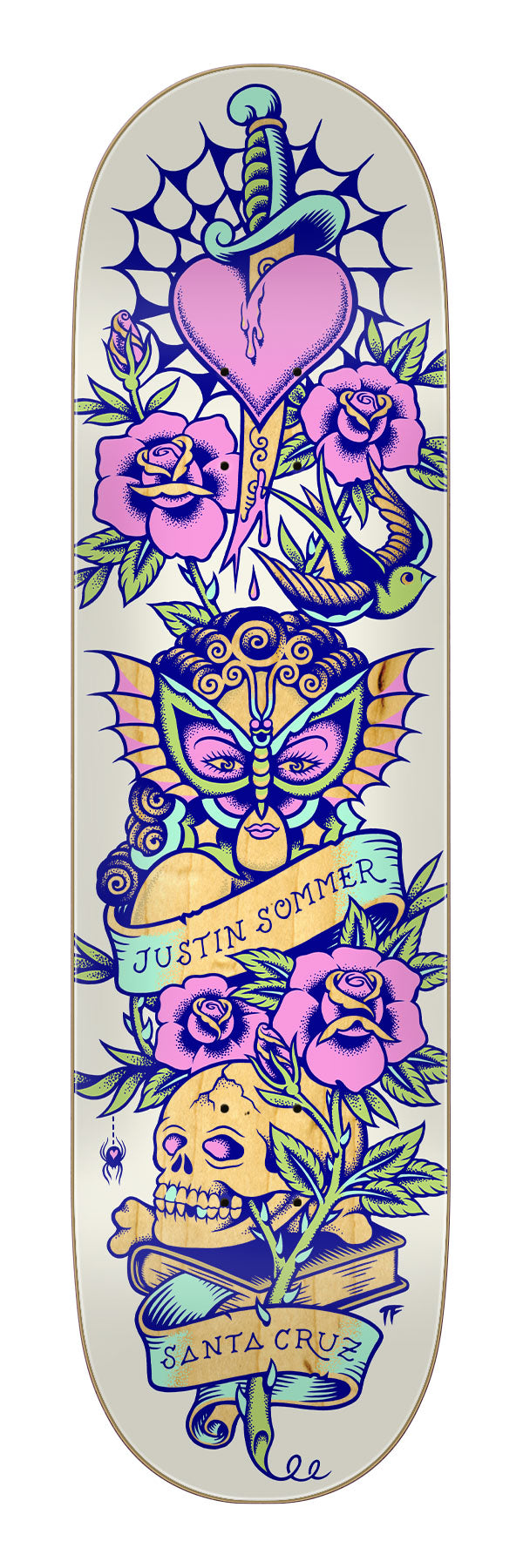 SANTA CRUZ DECK SOMMER TATTOOED (8.25")