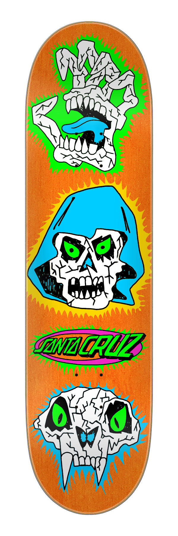 SANTA CRUZ DECK SCRIBBLE HEAD (7.75"")