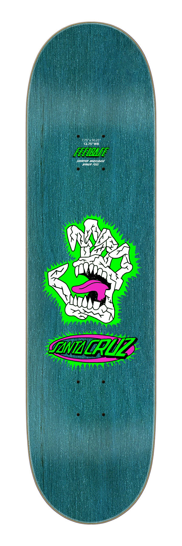 SANTA CRUZ DECK SCRIBBLE HEAD (7.75"")