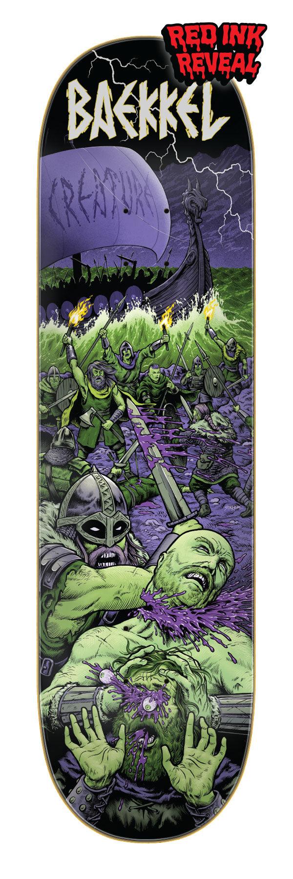 CREATURE DECK VX TECHNOLOGY BAEKKEL WARRIORS (8.6")