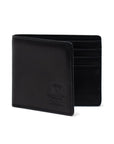 HERSCHEL HANK WALLET LEATHER BLACK - The Drive Skateboard Shop