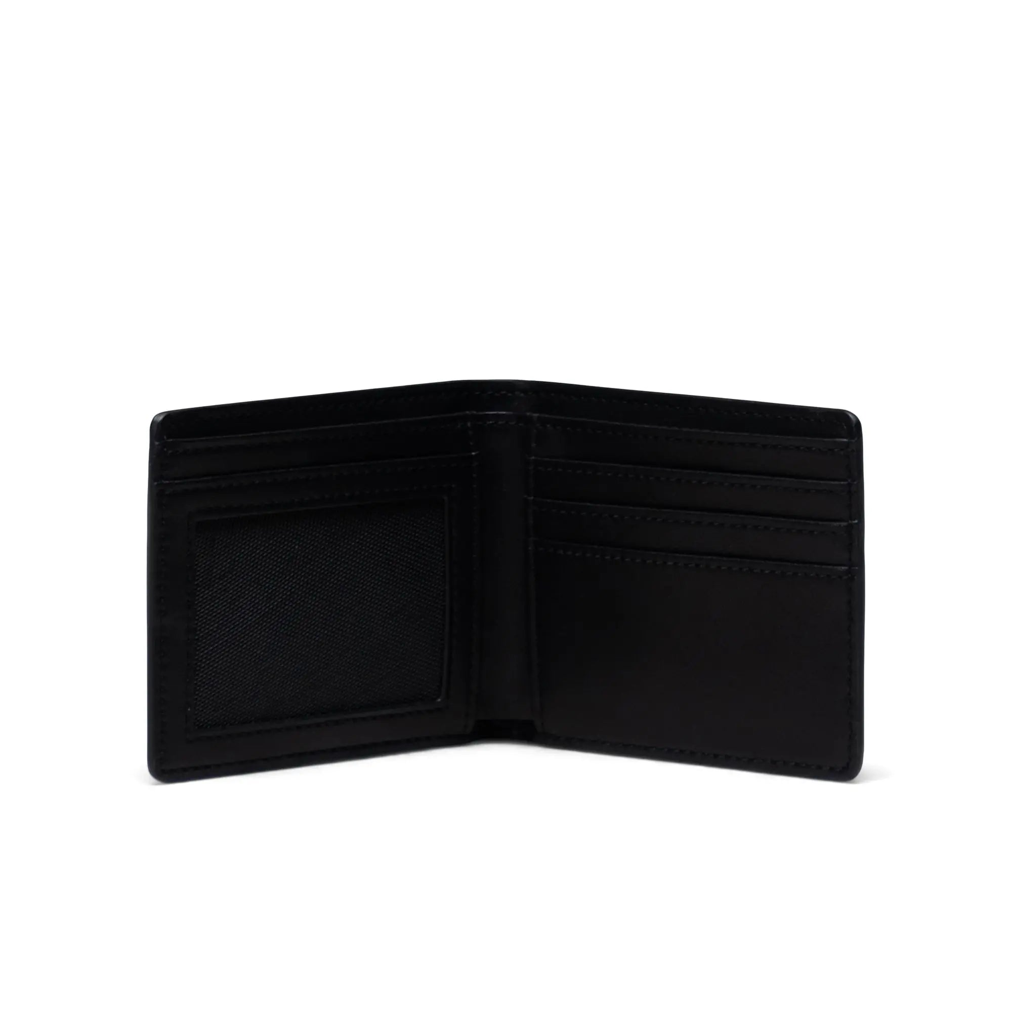 HERSCHEL HANK WALLET LEATHER BLACK - The Drive Skateboard Shop