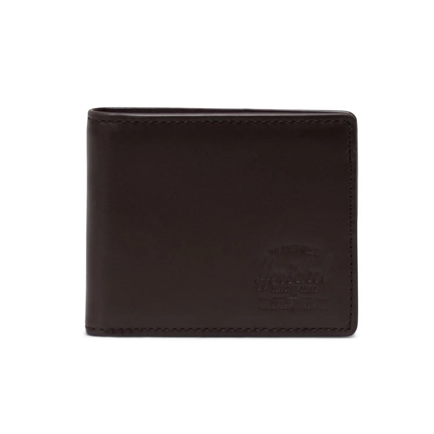HERSCHEL HANK WALLET LEATHER BROWN - The Drive Skateboard Shop