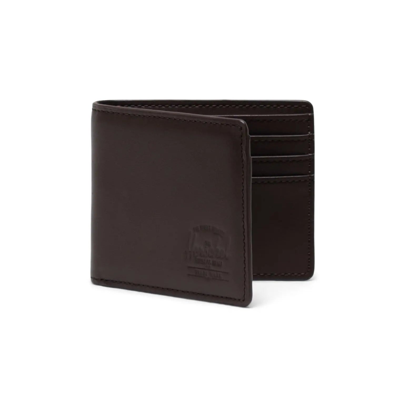 HERSCHEL HANK WALLET LEATHER BROWN - The Drive Skateboard Shop