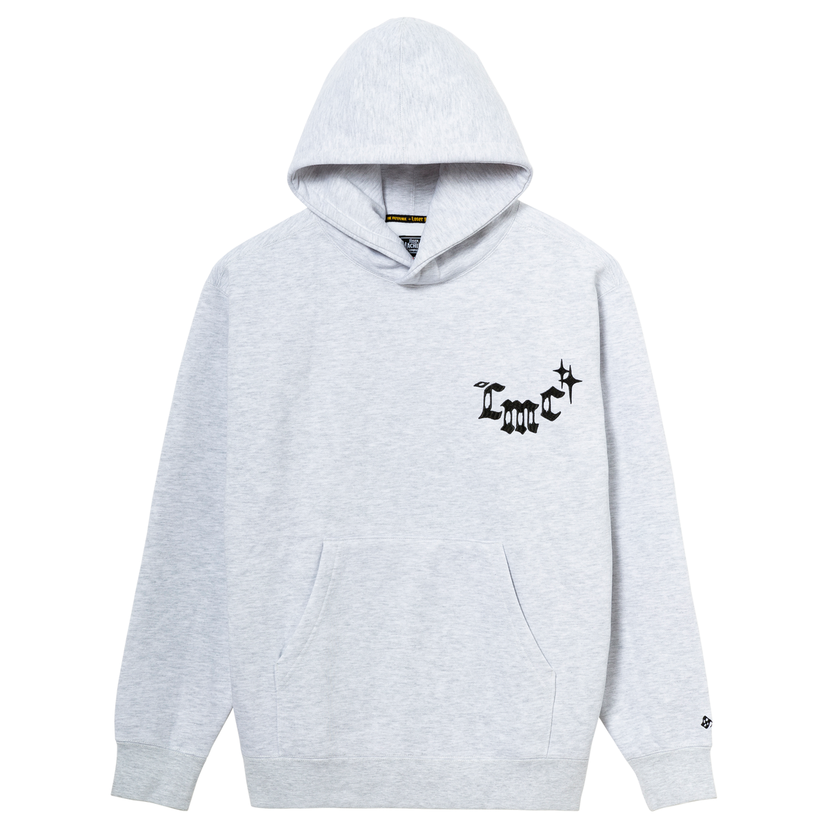 LOSER MACHINE NO MUERAS HOODED FLEECE HEATHER ASH