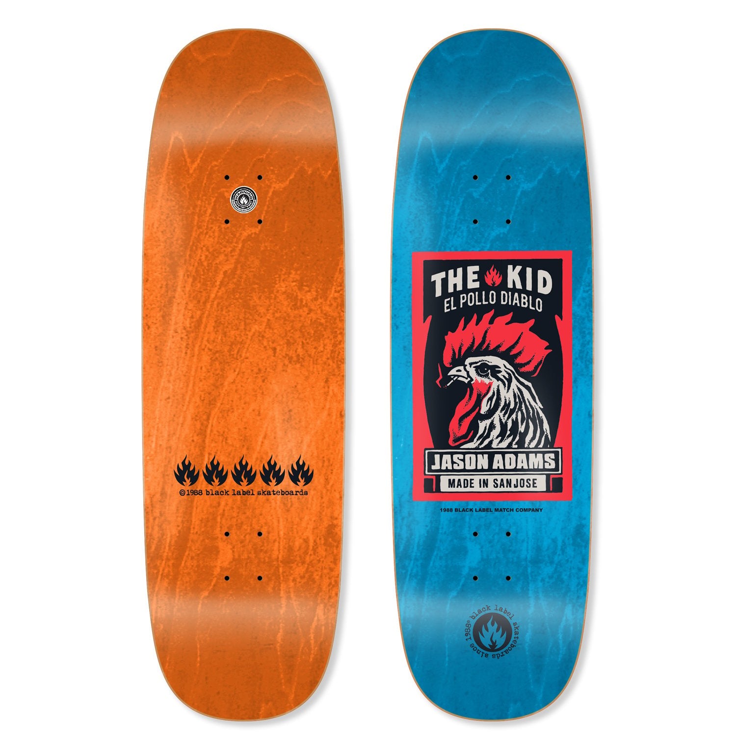 BLACK LABEL DECK ADAMS EL POLLO DIABLO EGG (9.5&quot;)