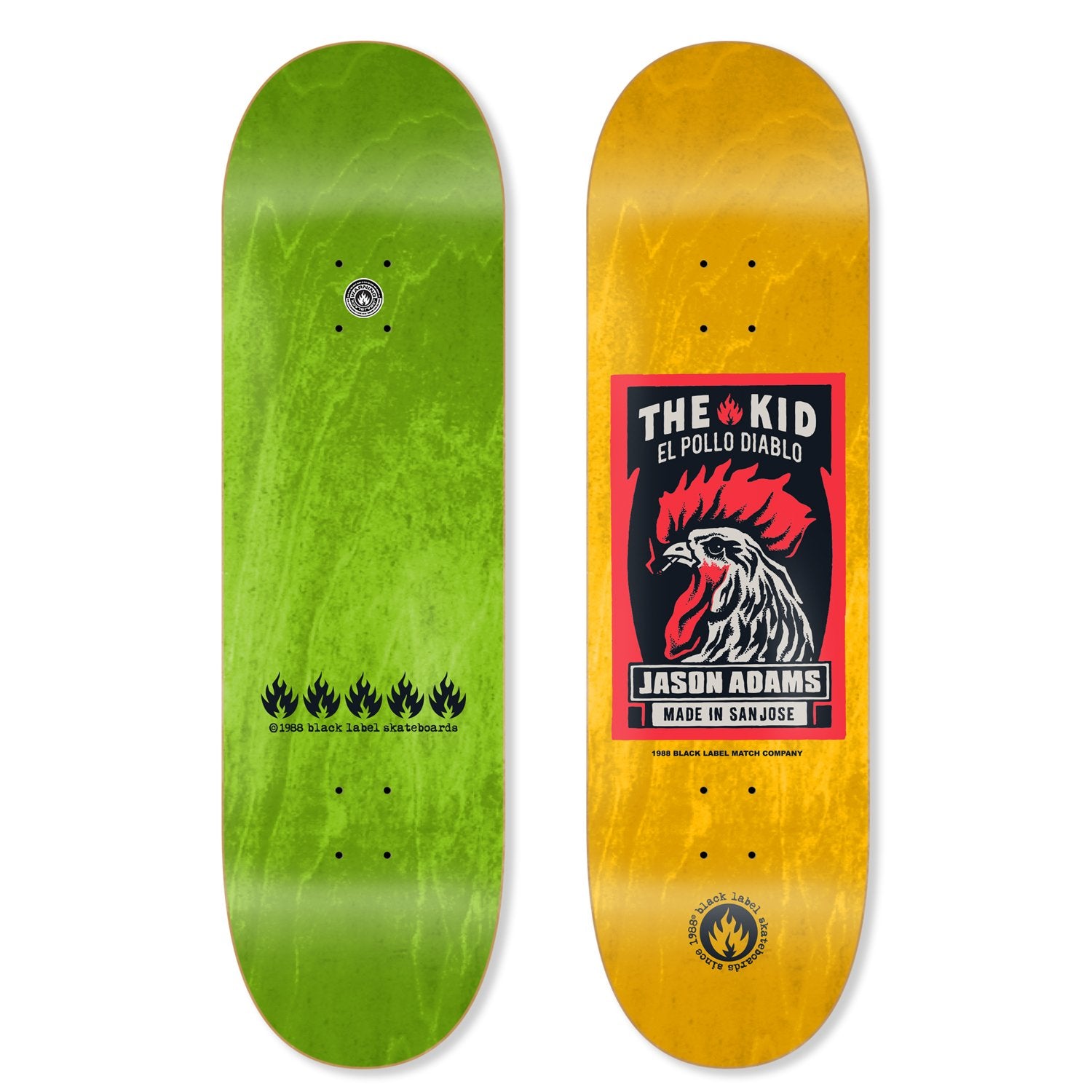 BLACK LABEL DECK ADAMS EL POLLO DIABLO (8.5")