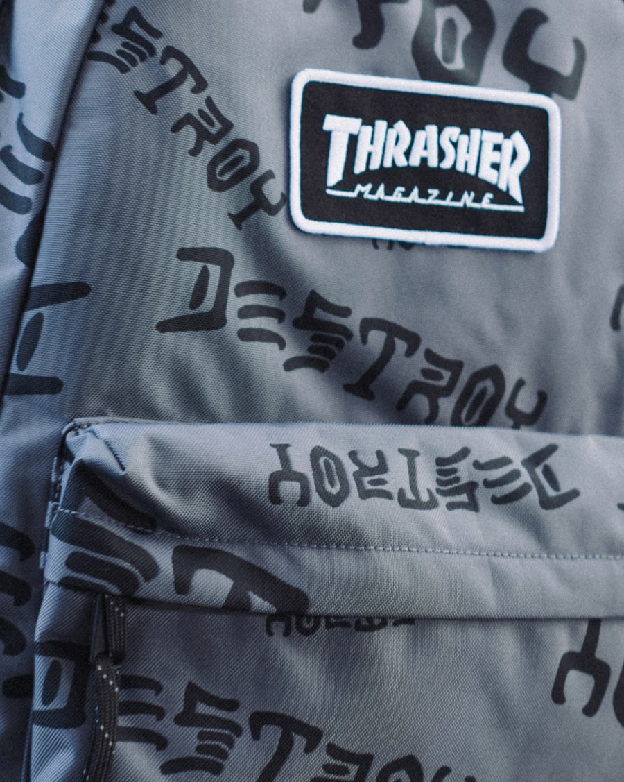 HERSCHEL X THRASHER CLASSIC XL BACKPACK ASPHALT/BLACK