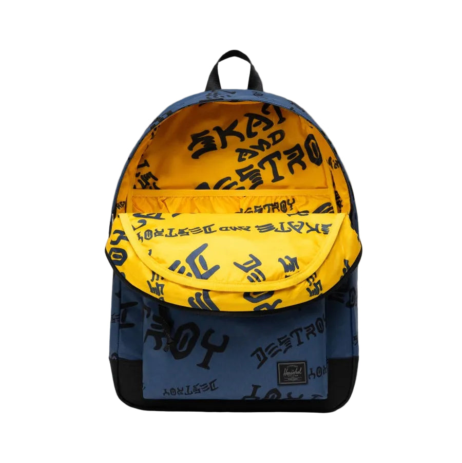 HERSCHEL X THRASHER CLASSIC XL BACKPACK OCEANA/DARK NAVY