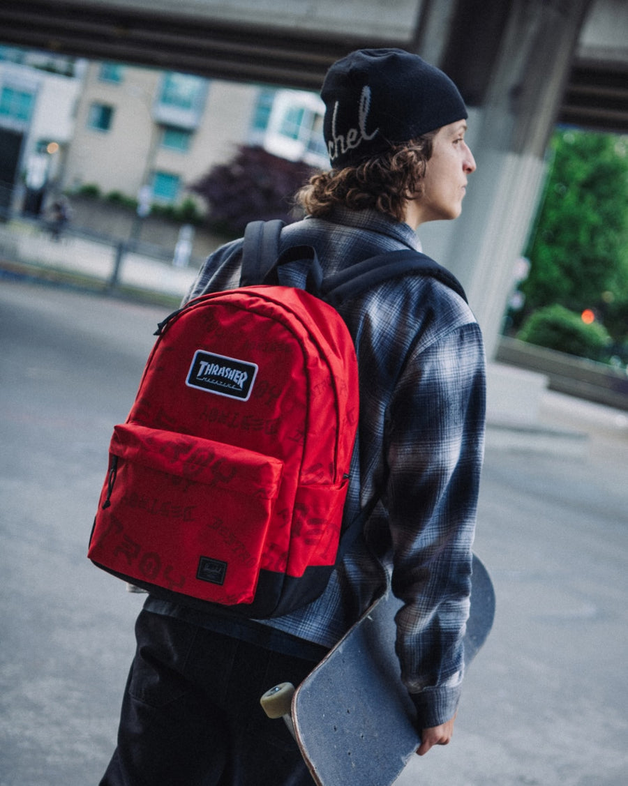 HERSCHEL X THRASHER CLASSIC XL BACKPACK RACING RED/CHERRY