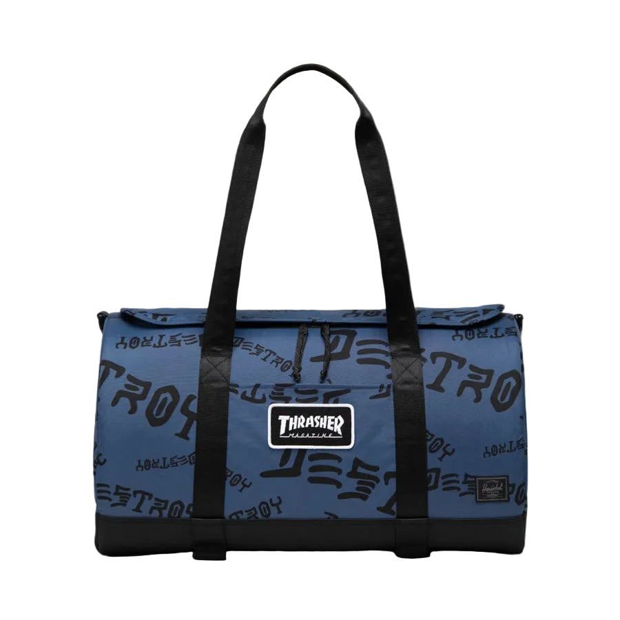 HERSCHEL X THRASHER SKATE DUFFLE OCEANA/DARK NAVY
