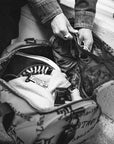 HERSCHEL X THRASHER SKATE DUFFLE ASPHALT/BLACK