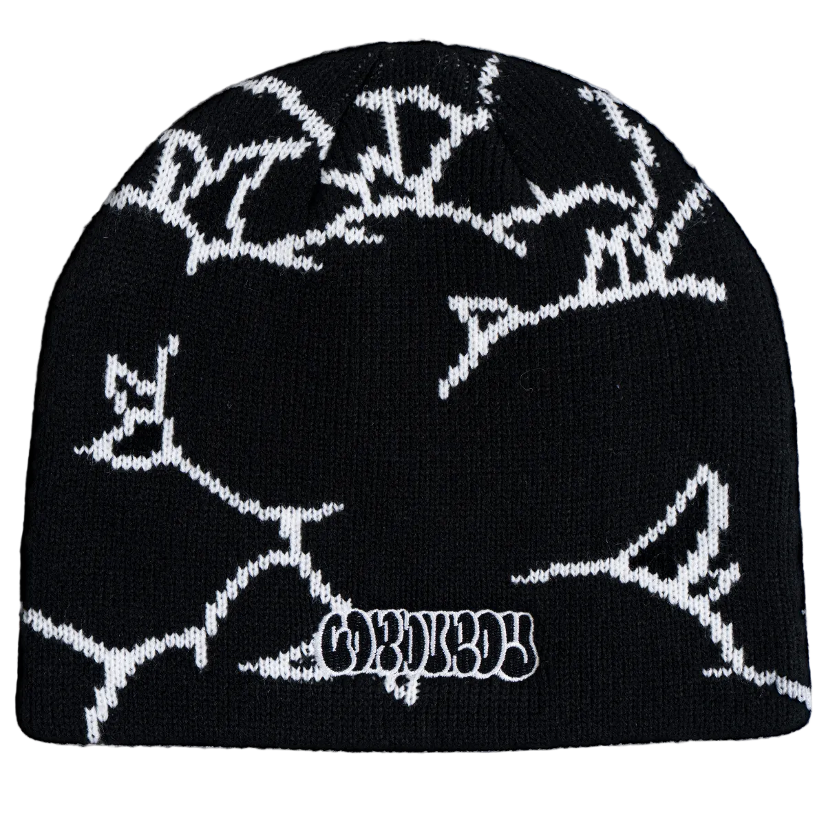 CORDUROY BEANIE THE NUG BY PAT FAVA BLACK
