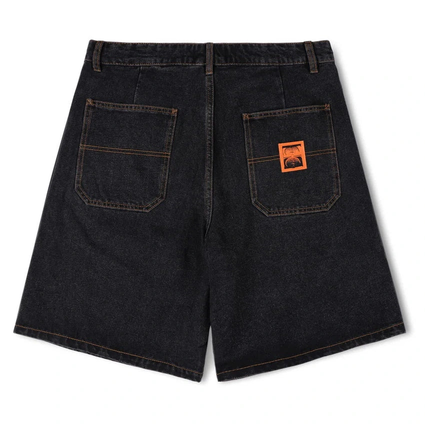 FORMER 21&quot; DENIM WALKSHORT WASHED BLACK