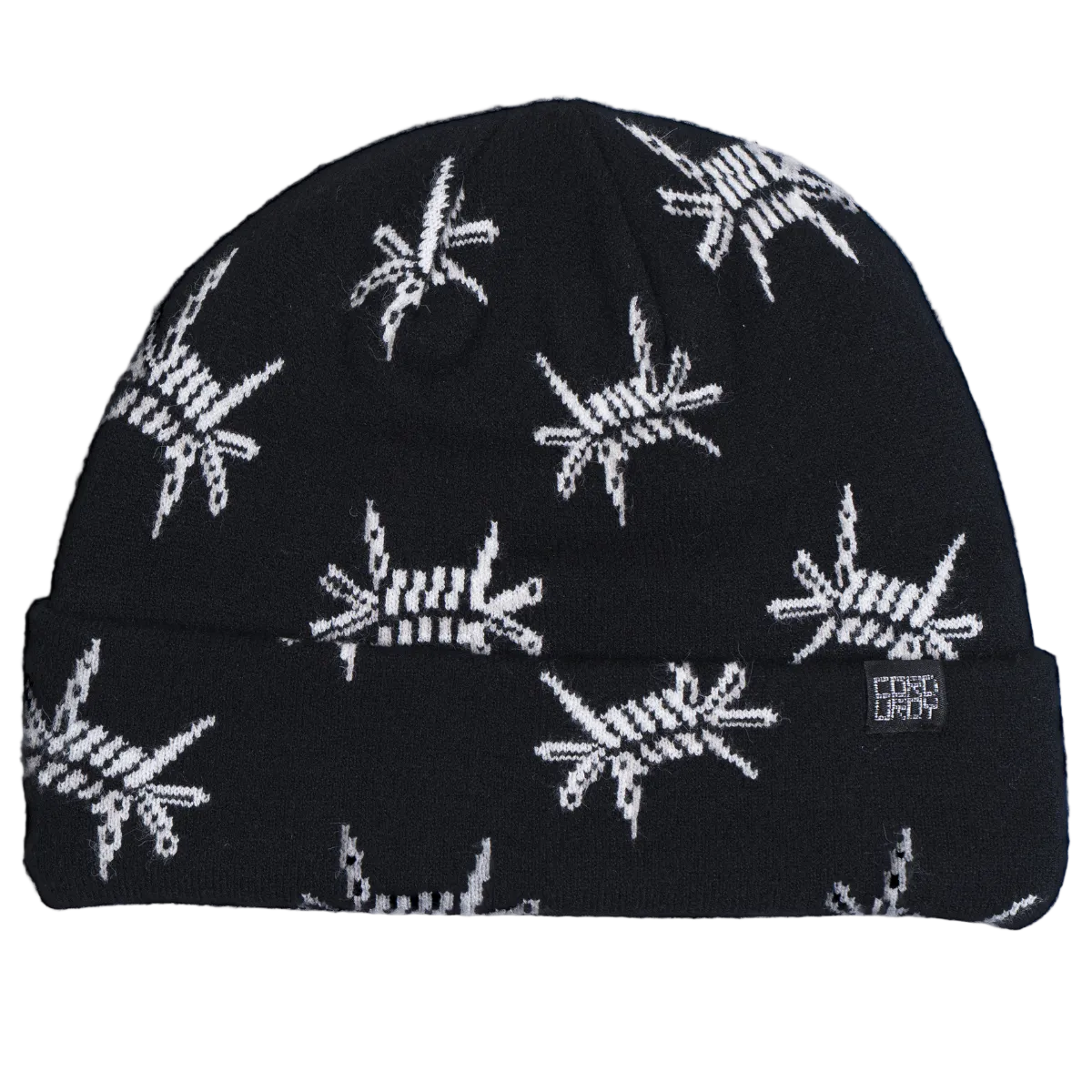 CORDUROY BEANIE BARB BLACK